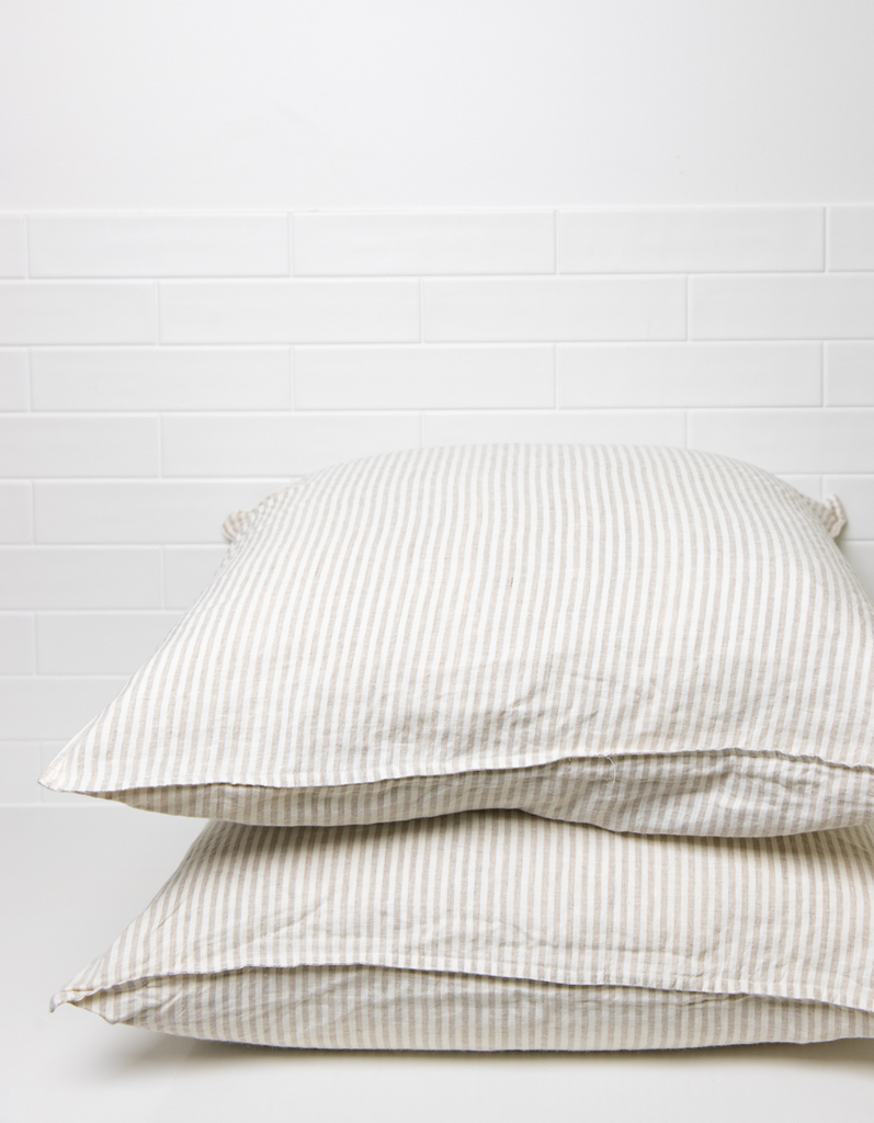 100% Linen European Pillowcase by Salt Living | Welcome home.