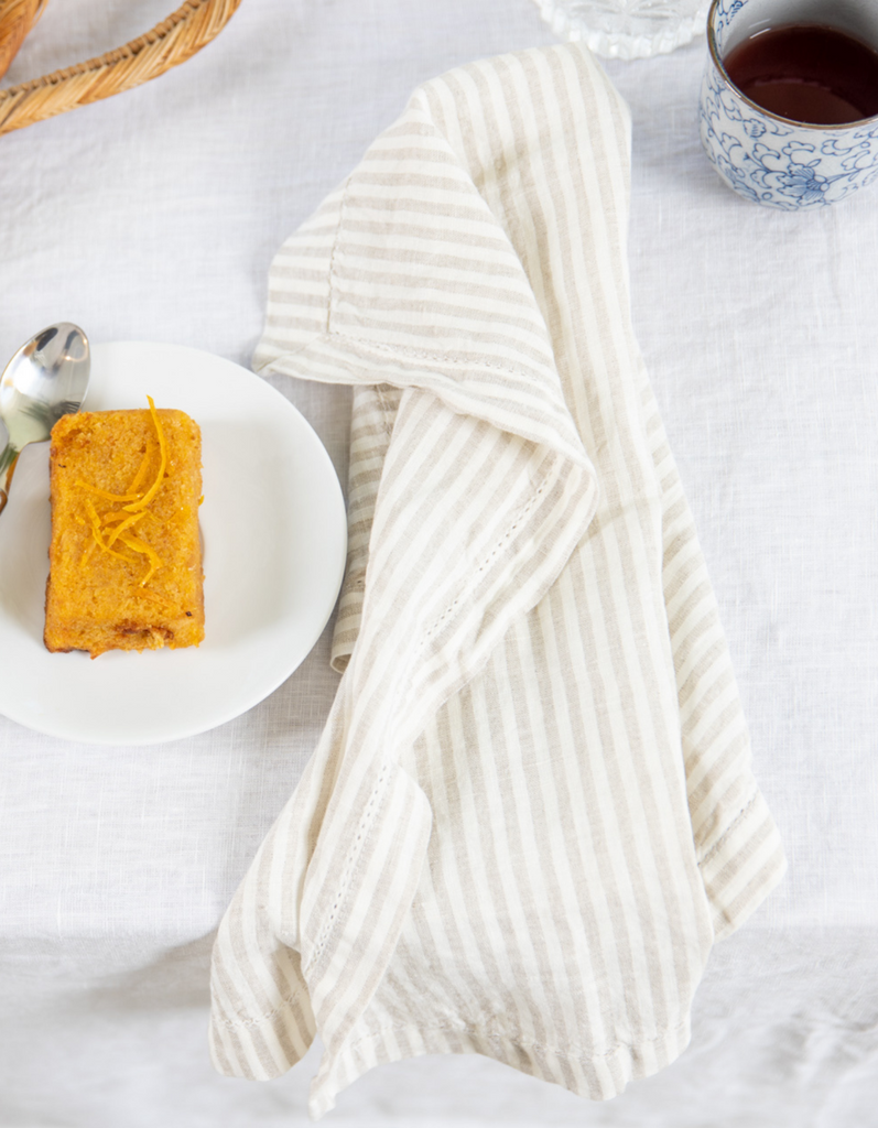100% Linen Napkin Set of 4 from Salt Living | Welcome Home.