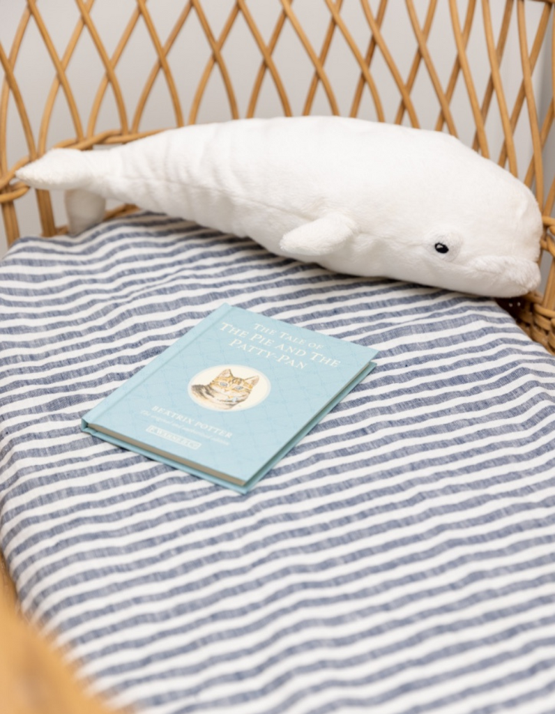 100% Linen Bassinet Fitted Sheet from Salt Living | Welcome home.