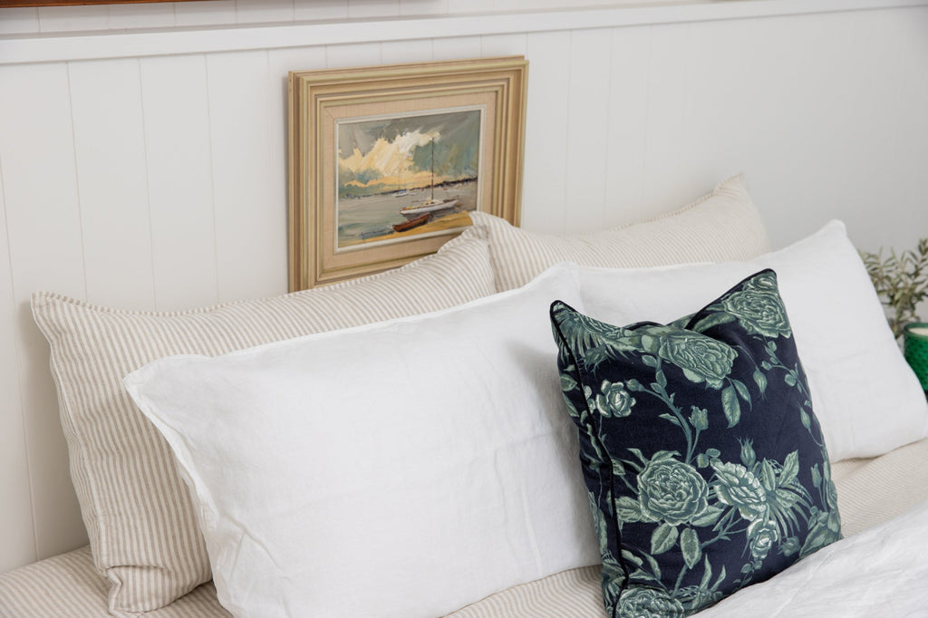 100% Flax Linen Pillowcases by Salt Living