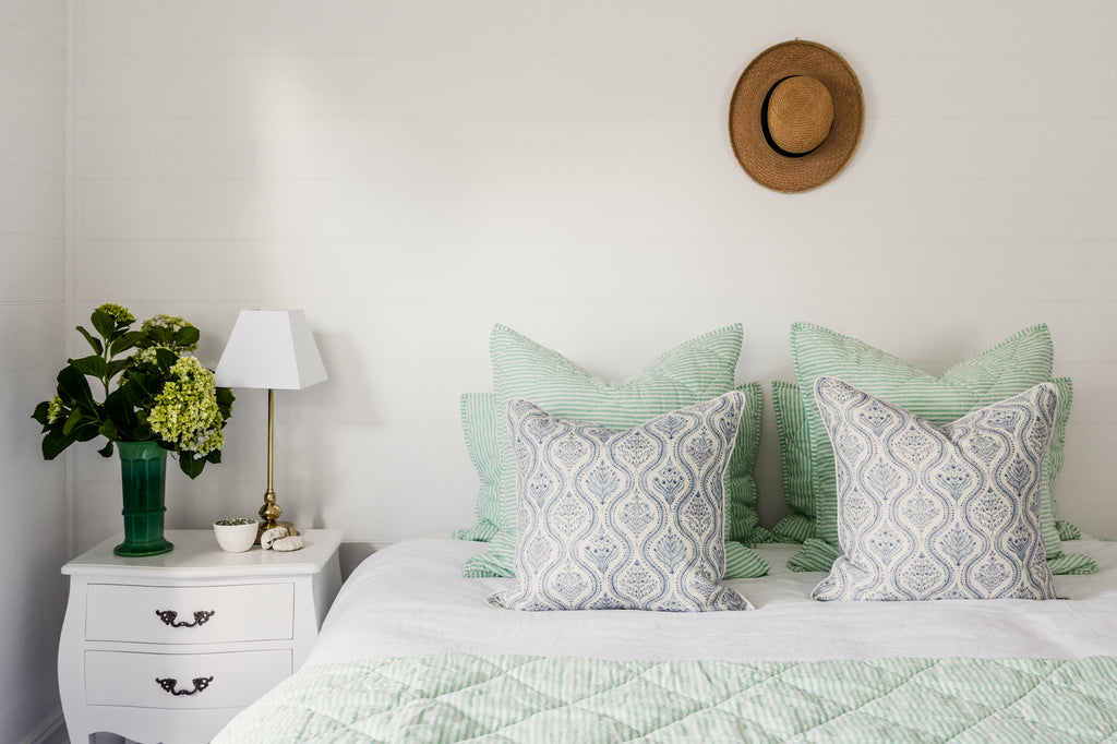 All Greens: Explore Linen Bedding Collection