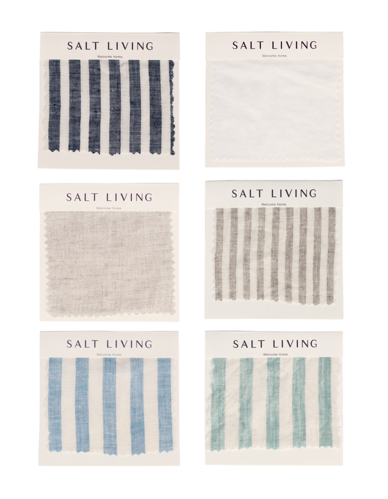 Swatches: Soft & Stylish Linen Bedding Collection