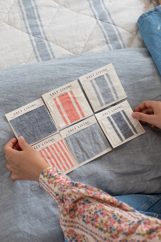 Swatches: Soft & Stylish Linen Bedding Collection - Salt Living
