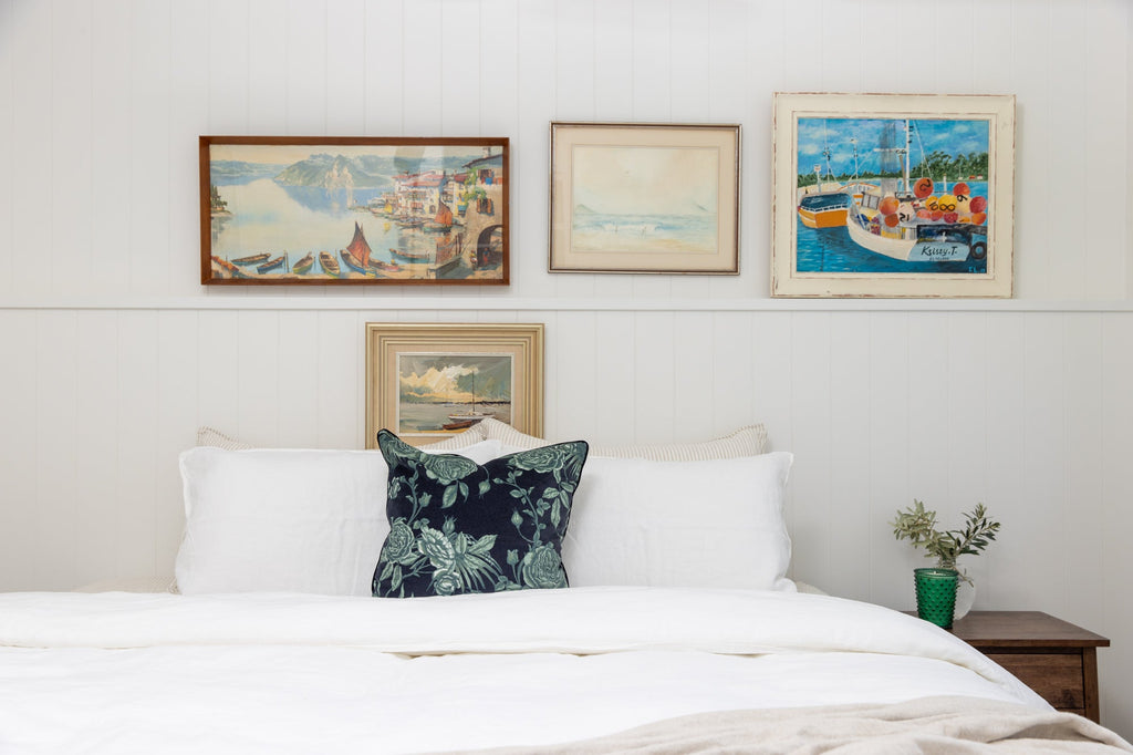 White Linen Bedding - Salt Living