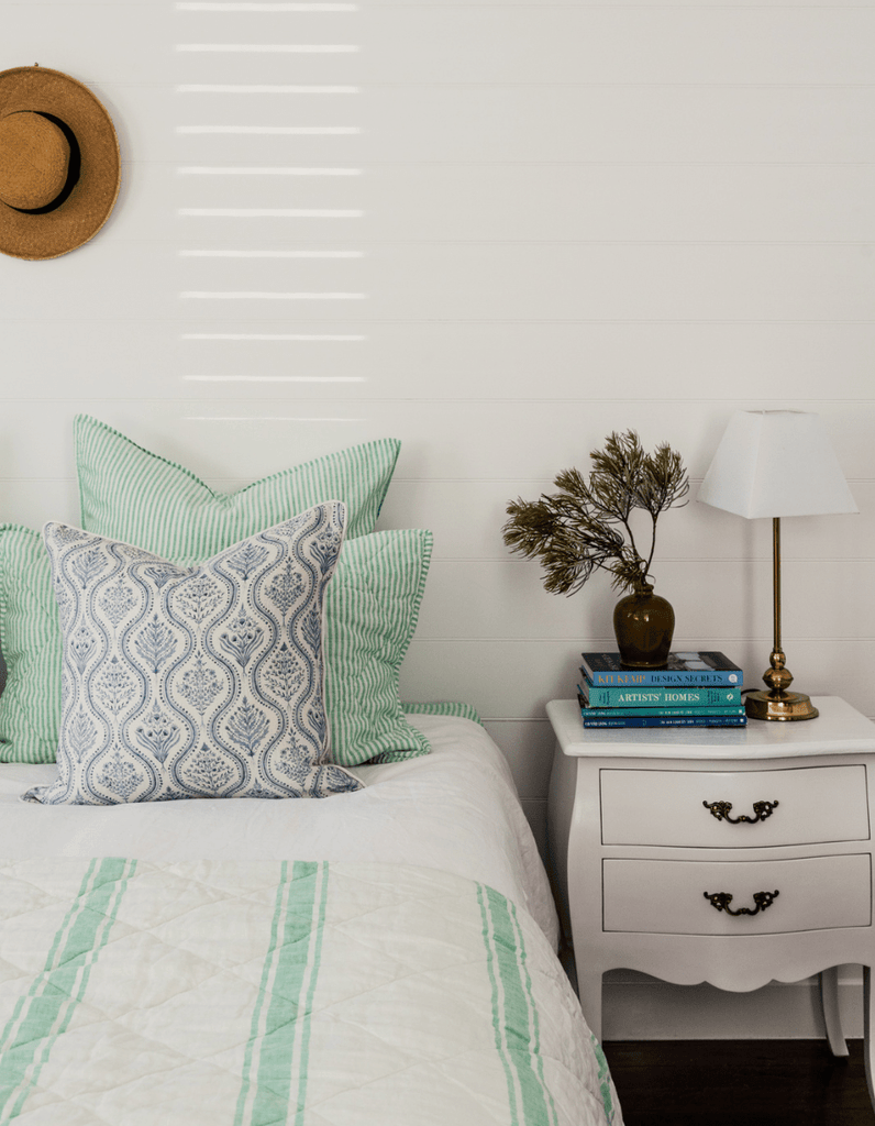 Linen Quilt - Sea Green - Salt Living