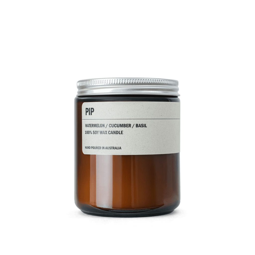 PIP: Watermelon/ Cucumber/ Basil Candle - 250g - Salt Living