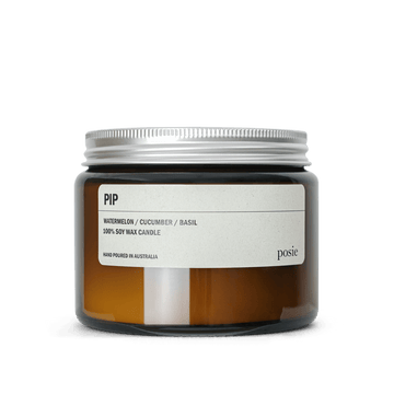 PIP: Watermelon/ Cucumber/ Basil Candle - 500g - Salt Living