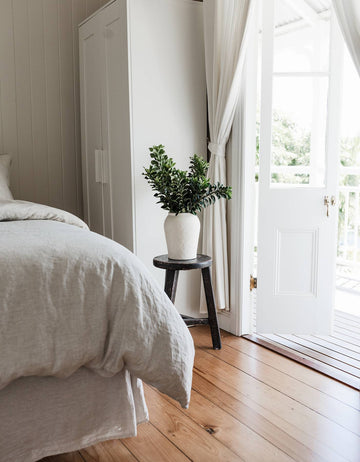 Duvet Cover Set In Natural - Linen Bedding