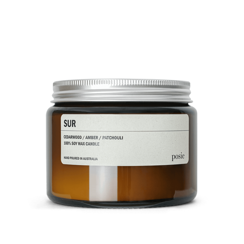 SUR: Cedarwood/ Amber / Patchouli Candle - 500g - Salt Living