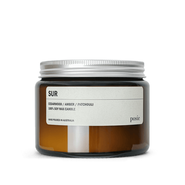 SUR: Cedarwood/ Amber / Patchouli Candle - 500g - Salt Living
