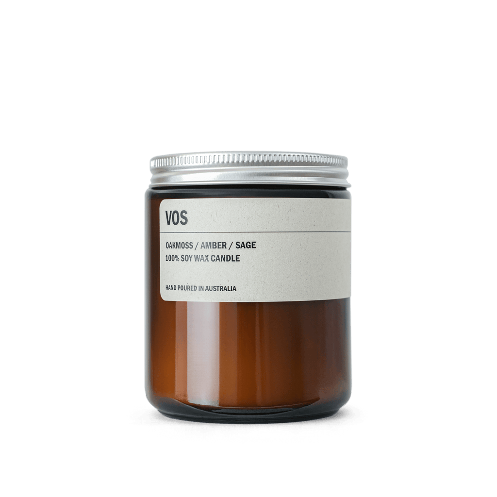 VOS: Oakmoss / Amber / Sage Candle - 250g - Salt Living