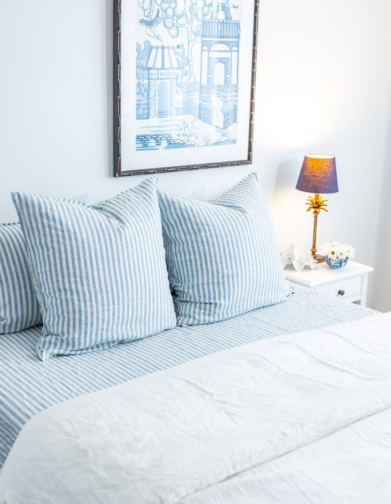 100% Linen Sheet Set from Salt Living | Linen Sheets and Linen Pillowcases