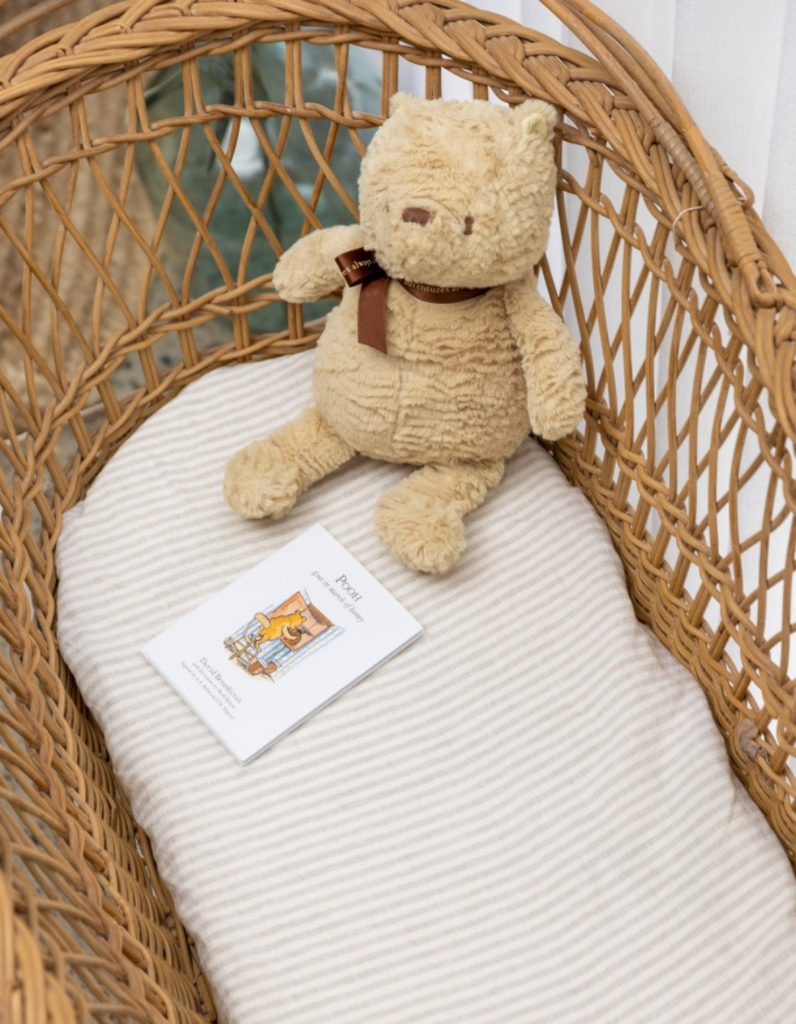 100% Linen Bassinet Fitted Sheet from Salt Living | Welcome home.