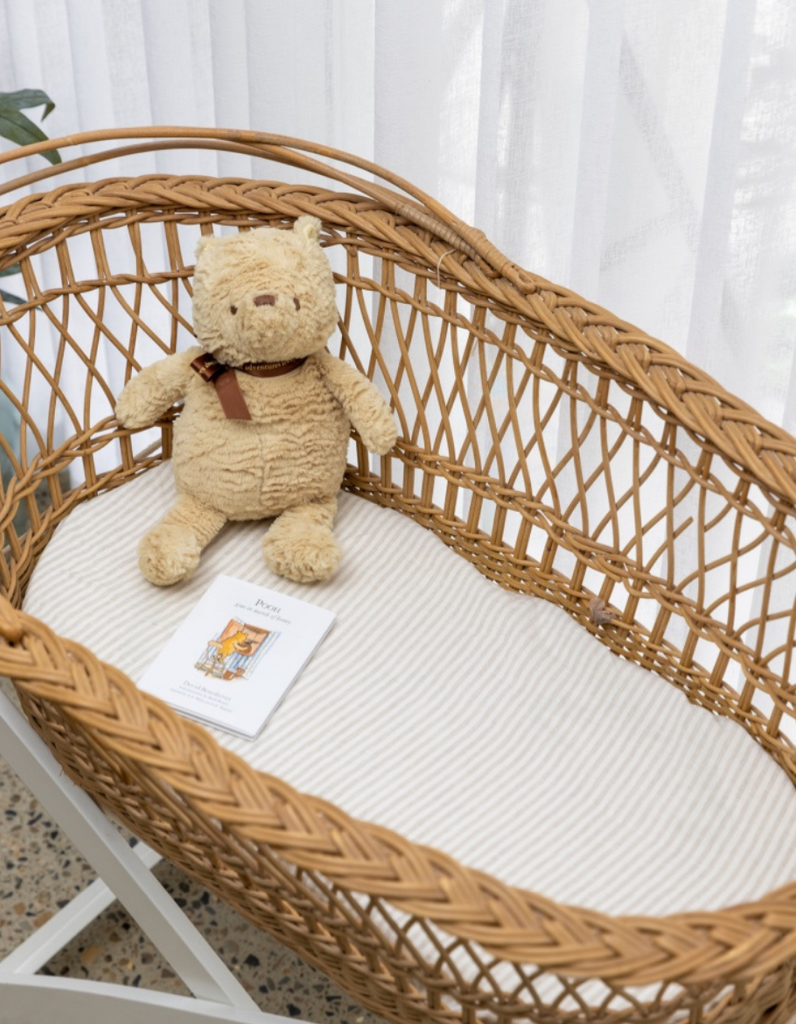 100% Linen Bassinet Fitted Sheet from Salt Living | Welcome home.