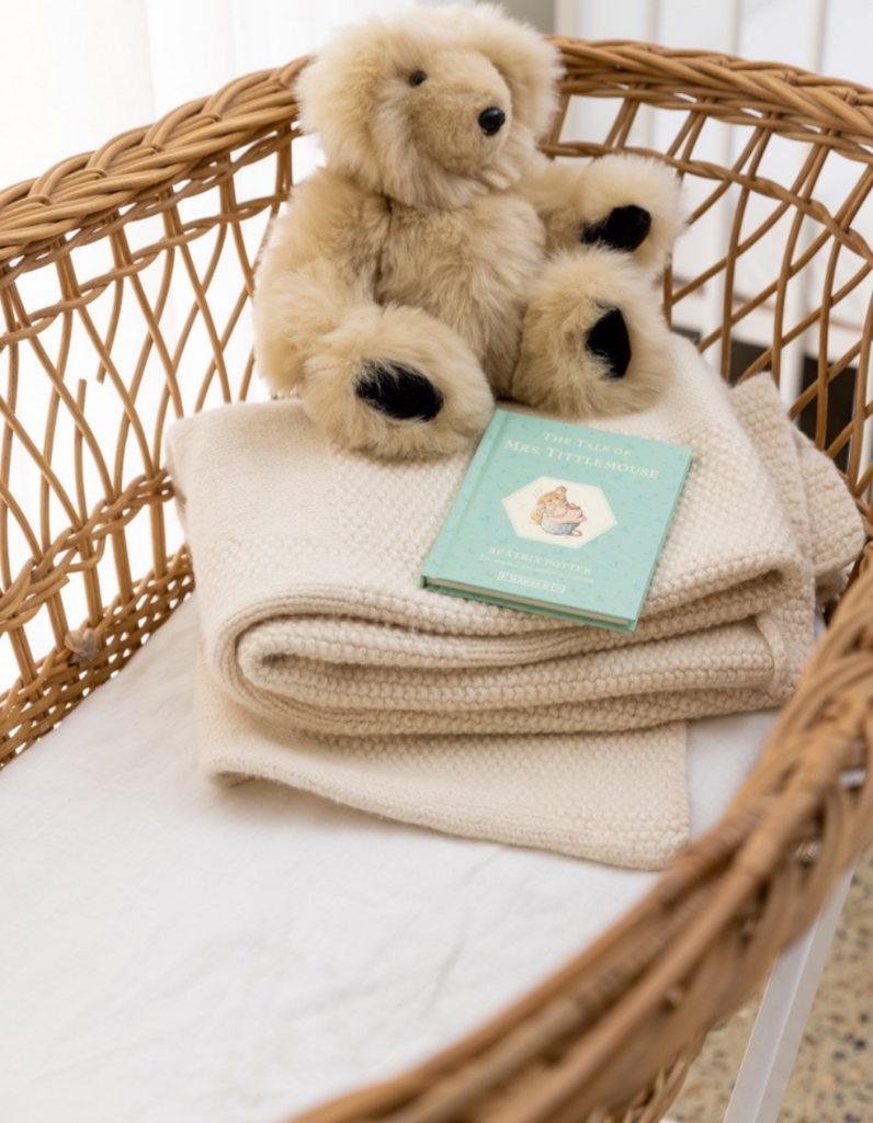 100% Linen Bassinet Fitted Sheet from Salt Living | Welcome home.