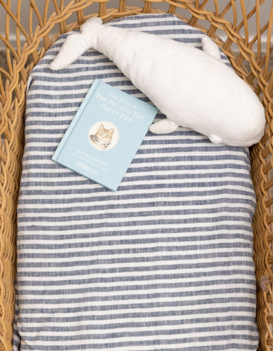 100% Linen Bassinet Fitted Sheet from Salt Living | Welcome home.