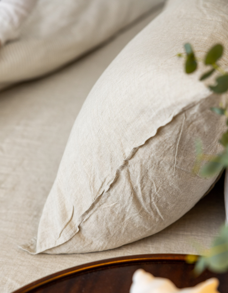 100% Linen Pillowcase from Salt Living | Welcome home.