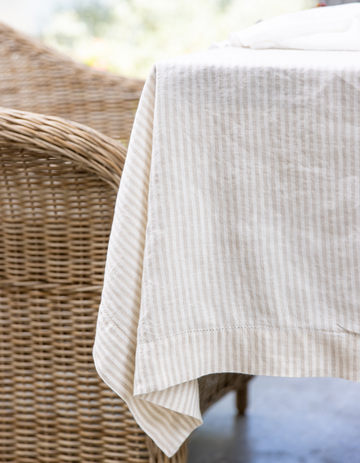 100% Linen Table Cloth from Salt Living