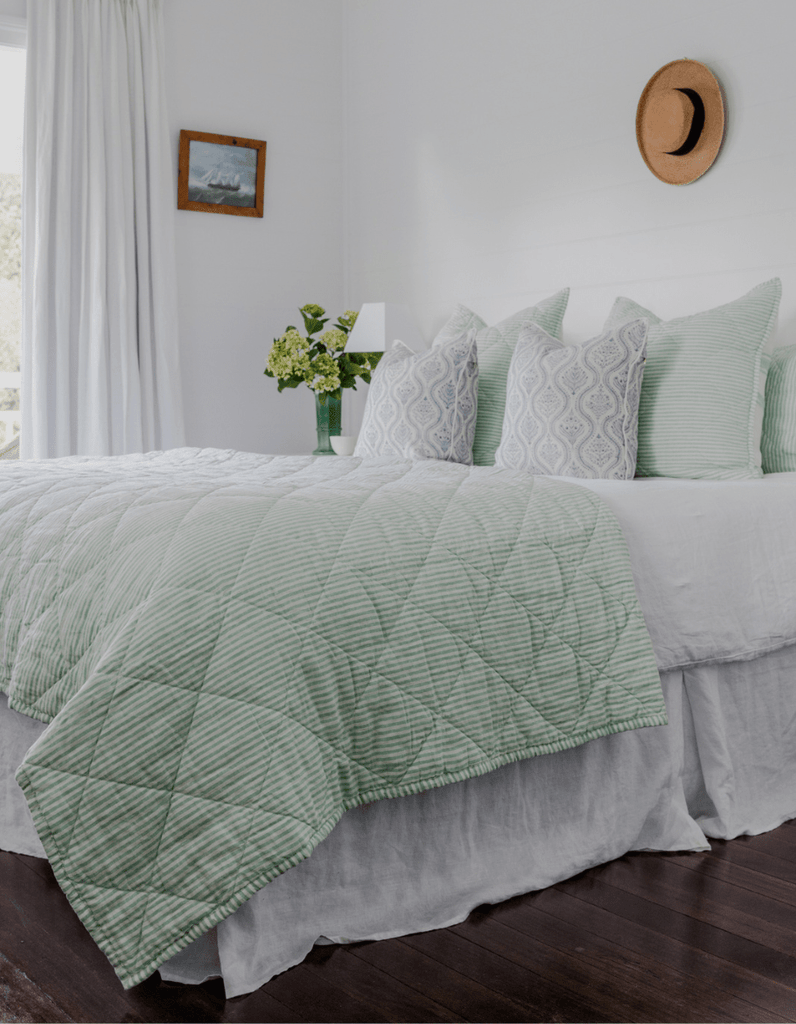 Linen Duvet Cover Set - White - Salt Living