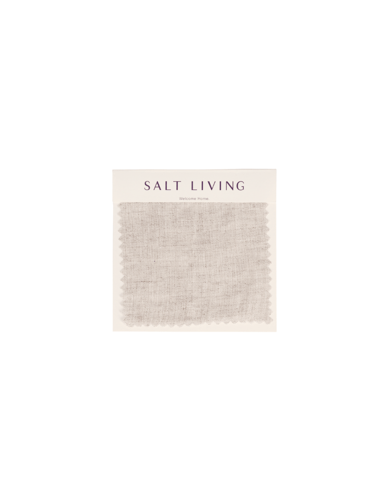 Linen Fitted Sheet - Natural - Salt Living