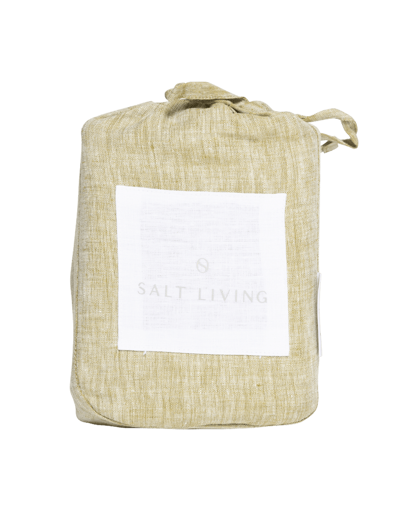 Linen Pillowcase Set - Kelp - Salt Living