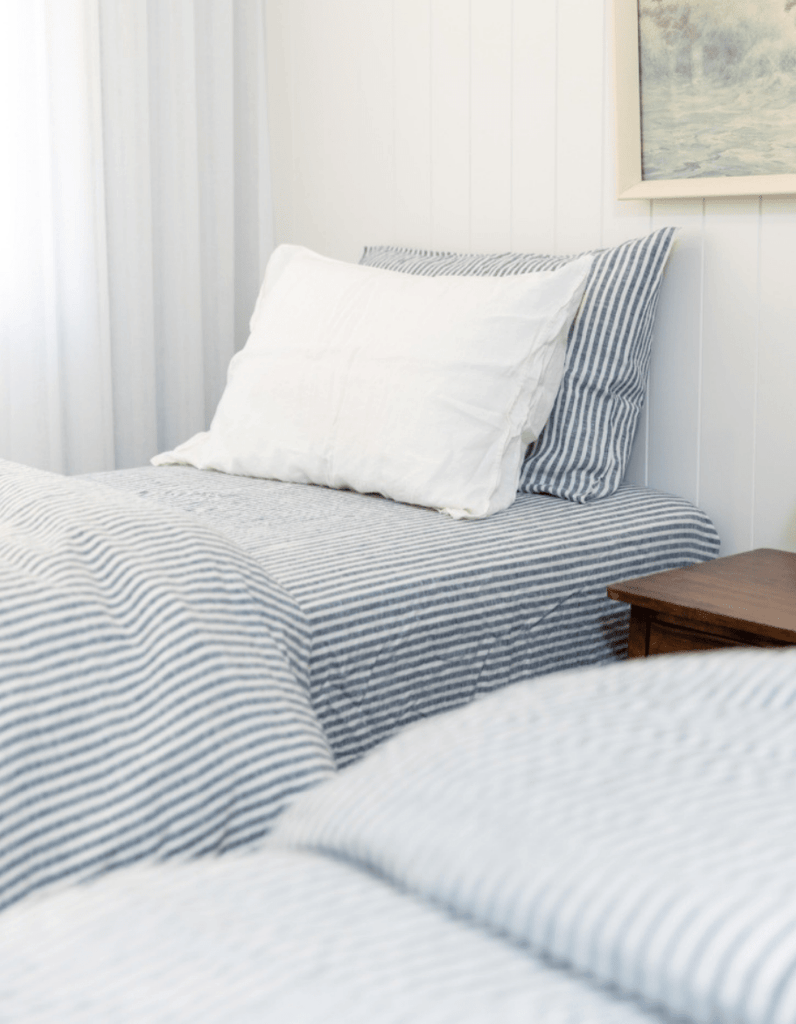 Linen Pillowcases - White - Salt Living