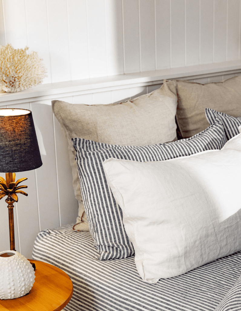Linen Pillowcases - White - Salt Living