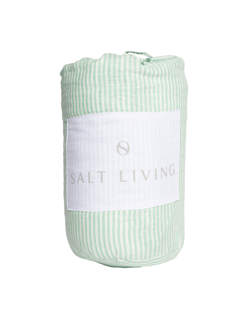 Linen Quilt - Sea Green - Salt Living